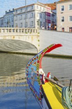 Moliceiro boat, Aveiro, Portugal, Europe