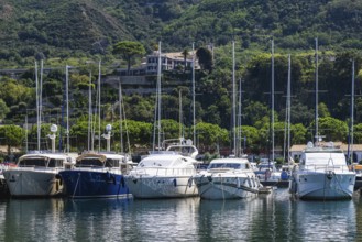 Port and Marina in Tropea, Tyrrhenian Sea, Calabria, Italy, Europe