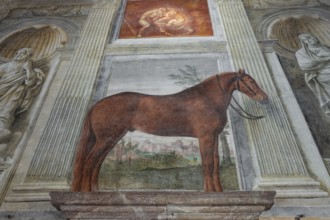 Hall of Horses, Palazzo Te, Mantua, Italy, Europe