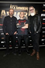 Nick Holmes, Guido Zima and Gregor Mackintosh from Paradise Lost at the Metal Hammer Awards 2024 in