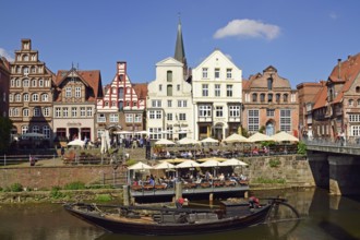 Europe, Germany, Lower Saxony, Hamburg Metropolitan Region, Lüneburg, View of the Stintfang,