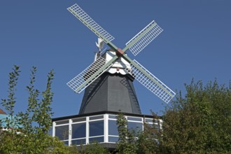 Windmill, Laboe, Schleswig-Holstein, Germany, Europe