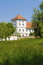 Meßkirch Castle, Castle of the Counts of Zimmern, Zimmern Castle, regular four-wing castle complex,