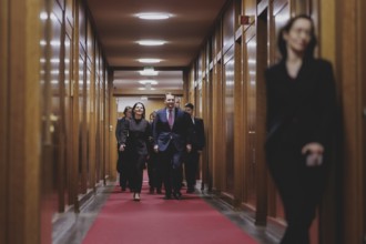 (L-R) Annalena Bärbock (Alliance 90/The Greens), Federal Foreign Minister, and Radoslaw Sikorski,