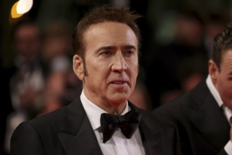 Cannes, France, 17.5.2024: Nicolas Cage at the premiere of The Surfer on the red carpet of the