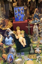 Angel Perez Nephews shop selling religious items, Calle Postas, Madrid city centre, Spain, Europe