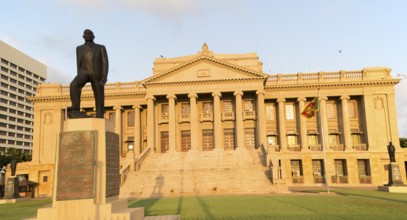 Old Parliament Building now the Presidential Secretariat offices, Colombo, Sri Lanka, Asia