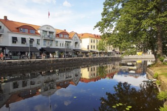 Sandwalls Plats by the river Viskan, Borås, Västra Götalands län, Sweden, Europe