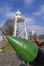 Old harbour, harbour basin, harbour district, lighthouse, buoys, museum ships, part of the Harbour