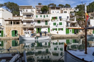 The fishing village of Cala Figuera, on the south-east coast, Majorca, Spain, Europe