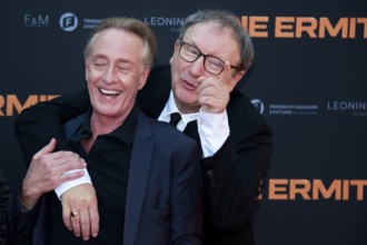 Wilfried Hochholdinger, Rainer buck, DIE ERMITTLUNG, Photo Call at the red carpet for the Berlin