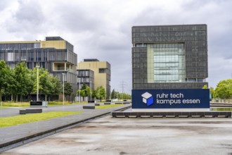 Site of the ruhr tech campus essen, formerly known as thyssenkrupp Quartier, corporate