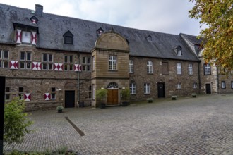 Broich Castle on the west bank of the Ruhr near the city centre, the fortification is in parts the