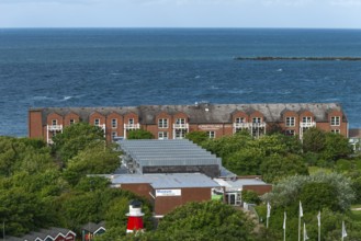 Museum and Kurmitelhaus and Museum im Unterland, offshore island of Heligoland, North Sea,