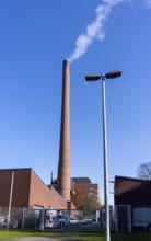 The Igony heating plant in Essen-Rüttenscheid, a district heating plant fuelled by natural gas,