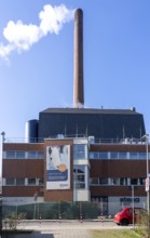 The Igony heating plant in Essen-Rüttenscheid, a district heating plant fuelled by natural gas,