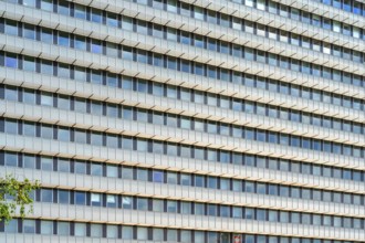 Window facade of a high-rise building, Siemens office building, . Erlangen, Middle Franconia,