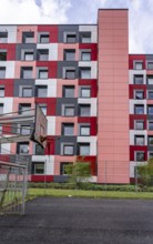 Student hall of residence of the Studierendenwerk Essen-Duisburg in Essen, over 310 furnished rooms