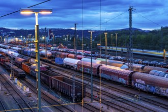 The Hagen-Vorhalle marshalling yard, one of the 9 largest in Germany, is located on the