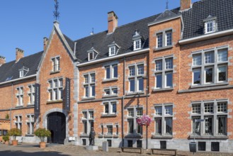 Restaurant Poortgebouw, former prison and mental hospital in the village Oud-Rekem near Lanaken,