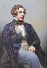 Samuel Warren, 1807-1877, English lawyer and novelist. Painted by DJPound after a photograph by