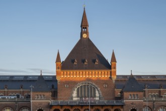 Copenhagen Central Station, Københavns Hovedbanegård, designed by architect Heinrich Wenck,