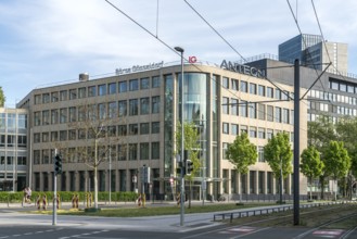 Düsseldorf Stock Exchange, City of Düsseldorf, North Rhine-Westphalia, Germany, Europe