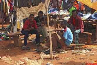 South Ethiopia, street scene and market in Sodo, Ethiopia, Africa