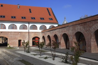 In the inner courtyard of the bastion, fortress, Romania, Banat, Timisoara, Timisoara, Europe