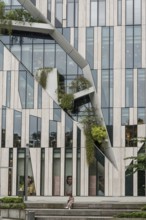 Kö-Bogen building complex, architect Daniel Libeskind, office building and shops, Düsseldorf, North