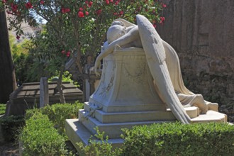 Angel of Grief, the grave of William Wetmore Story, Protestant cemetery, Cimitero acattolico, also