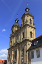 Pilgrimage basilica of the Holy Trinity of the Franciscan monastery in Gößweinstein, district of