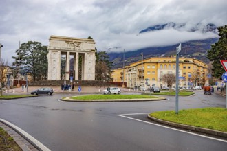 Victory monument in Bolzano, South Tyrol, Italy, Europe