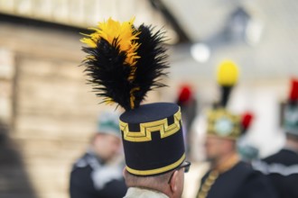 Minister-President Michael Kretschmer visits Schneeberg on the occasion of the mining dispute day,