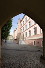 Rote Schule building, Meissen, Saxony, Germany, Europe