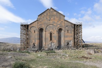 Former Ani Cathedral converted into a Mosque, Ani Archaeological site, Kars, Turkey, Asia