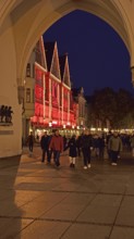 Europe, Germany, Bavaria, Munich, City, Stachus, Karlstor, view into Neuhauser Straße, shopping