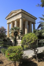 Sir Alexander Ball monument building, Lower Barraka Gardens, Valletta, Malta, Europe