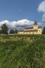 Oberzell, Reichenau Island, Parish Church of St George, UNESCO World Heritage Site, Fields, Lake