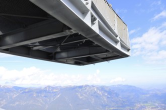 The AlpspiX viewing platform at the Alpspitze mountain station, Garmisch-Partenkirchen