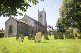 Parish church of All Saints, Laxfield, Suffolk, England, UK