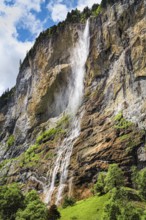 Staubbach Falls, Bernese Oberland, Switzerland, Europe