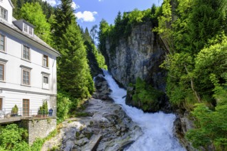 Waterfall in Bad Gastein, Gastein Valley, Salzburger Land, Austria, Europe