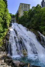 Waterfall in Bad Gastein, Gastein Valley, Salzburger Land, Austria, Europe