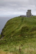 O'Briens Tower, Cliffs of Moher, Doolin, County Clare, Ireland, Europe