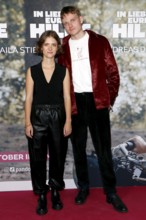 Liv Lisa Fries and Johannes Hegemann at the premiere of IN LIEBE, EURE HILDE at the cinema in