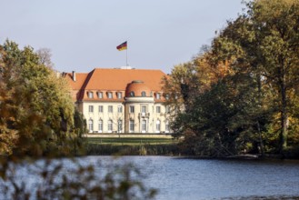 Borsig Villa Reiherwerder on Lake Tegler, built by the Borsig family of entrepreneurs. Today, the