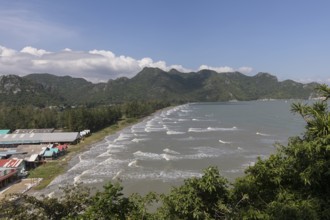 Bang Pu Beach, near Phraya Nakhon Cave, Hua Hin, Prachuap Khiri Khan Province, Thailand, Asia