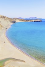 View of Agios Pavlos beach and coastline, Agios Pavlos, Southern Crete, Crete, Greek Islands,