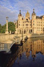 Europe, Germany, Mecklenburg-Western Pomerania, Schwerin, Schwerin Castle, built from 1845 to 1857